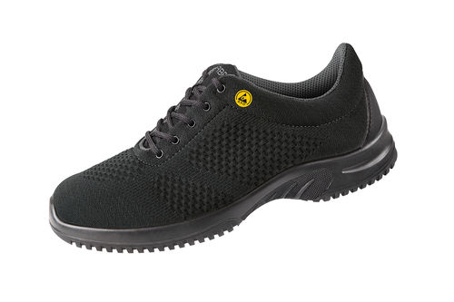 ESD-safety-shoe with steel cap