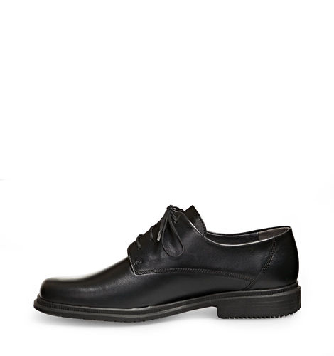 ESD-men's lace-up-shoe black